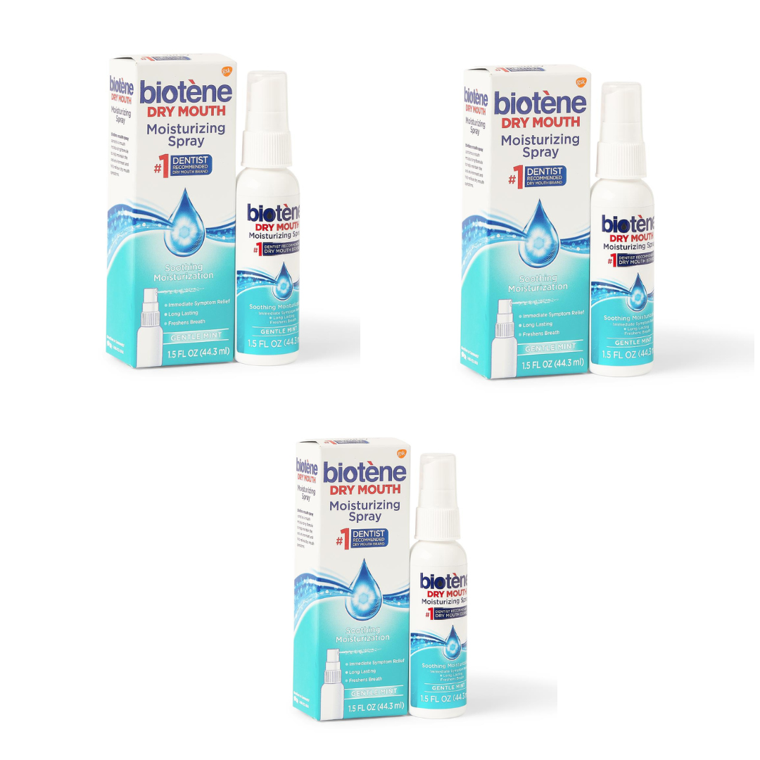 Biotène® Moisturizing Oral Spray - 1.5 oz Gentle Mint Breath Freshener - Senior.com Mouth Moisturizers